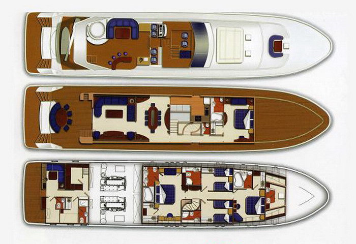 tatiana yacht deck plan